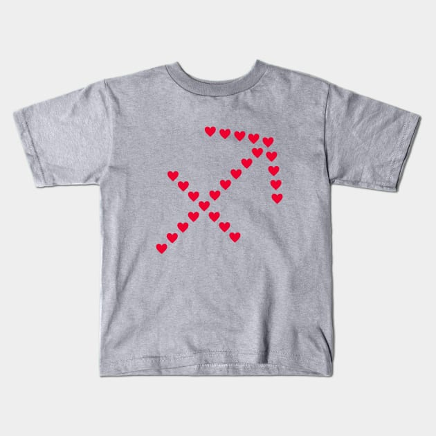 Sagittarius Kids T-Shirt by Florin Tenica